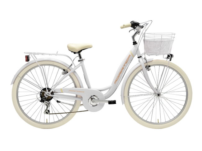 Bicicleta Adriatica Panda 26 Lady 6V Alba 42 cm
