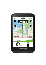 Ciclocomputer GPS iGPSPORT BiNavi Negru