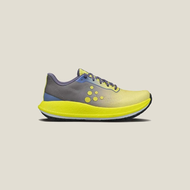 Pantofi alergare Craft Pacer 2 - galben | confort pe asfalt