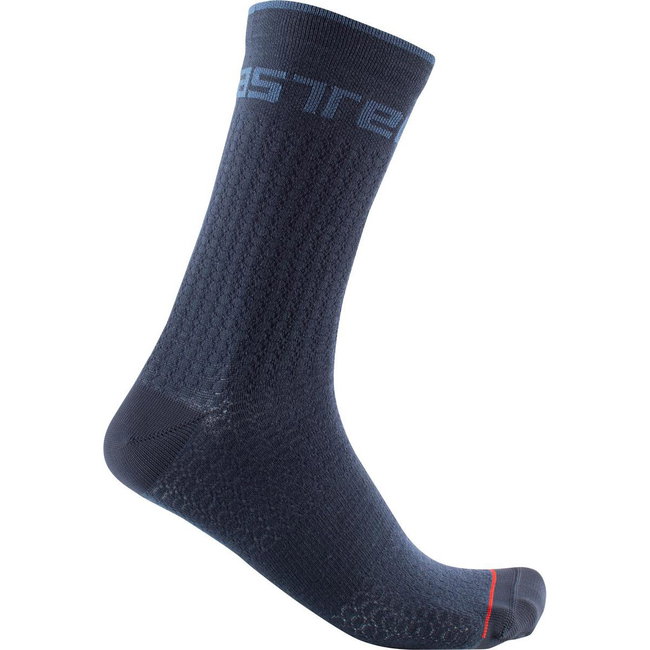 Castelli - sosete ciclism pentru iarna - Distanza 20 - bleumarin