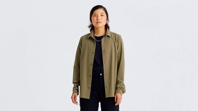 Camasa Ciclism SPECIALIZED/FJALLRAVEN Women's Sun (L/S) - Green