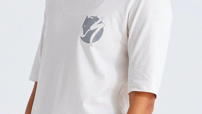 Tricou Ciclism SPECIALIZED/FJALLRAVEN Women's Cotton Pocket (S/S) - Eggshell
