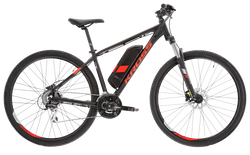 Bicicleta Electrica MTB Kross Hexagon Boost 1.0 29 inch neagra Shimano Acera