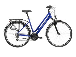 Bicicleta Urban Kross Sentio 2.0 28 inch albastra Shimano Altus