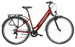 Bicicleta Urban Kross Sentio 1.0 28 inch rosie Shimano Tourney