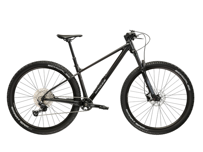 Bicicleta MTB Hardtail Kross Level X400 29 inch neagra Shimano Deore