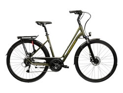 Bicicleta Urban Kross Sentio 4.0 28 inch verde Shimano Acera