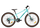 Bicicleta Copii Kross Liftie 24x frana disc 24 inch turcoaz Shimano Altus