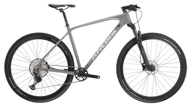 Bicicleta MTB Hardtail Kross Level 8.0 PP 29 inch gri Shimano Deore