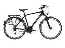 Bicicleta Urban Kross Trans 4.0 28 inch neagra Shimano Acera