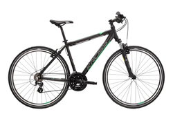 Bicicleta Trekking Kross Evado 2.0 28 inch neagra Shimano Altus
