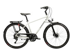 Bicicleta Trekking Kross Trans 5.0 28 inch gri Shimano Deore