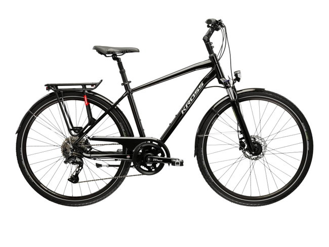 Bicicleta Trekking Kross Trans 7.0 28 inch neagra Shimano Cues