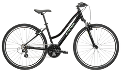 Bicicleta Trekking Kross Evado 2.0 28 inch neagra Shimano Altus