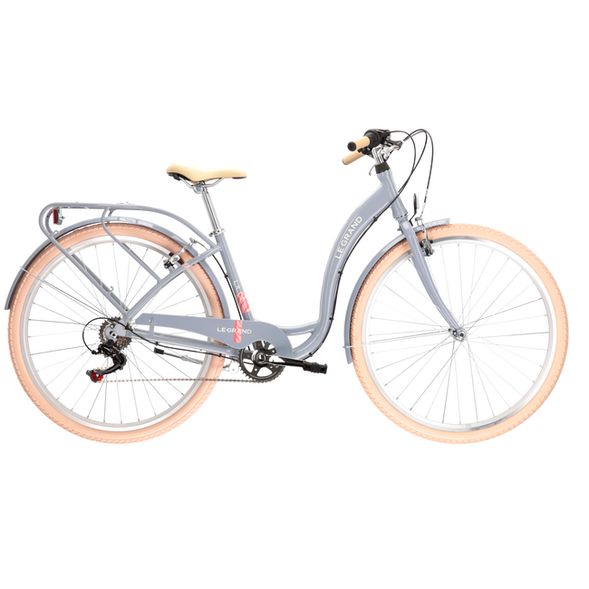 Bicicleta Urban Kross Lille 2 28 inch gri Shimano Tourney