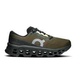 Pantofi alergare On Cloudmonster 3 - amortizare maximă - Olive | Eclipse