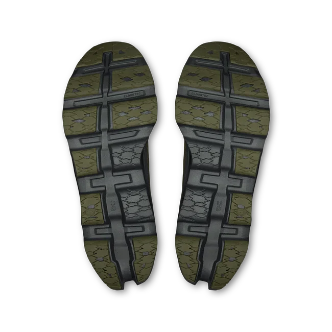 Pantofi alergare On Cloudmonster 3 - amortizare maximă - Olive | Eclipse