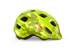 Casca ciclism copii MET Hooray - lime chameleon lucios