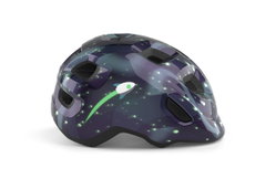 Casca ciclism copii MET Hooray - space glow in the dark