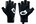 Mănuși Prologo Mig scurt negru/alb Size XL