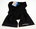 Pantaloni Merida Razor 255 scurt damă negru fără bretele