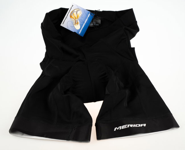 Pantaloni Merida Razor 255 scurt damă negru fără bretele