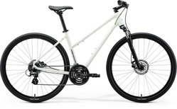 Merida Crossway 10 Damă XS Silk Alb (Gri)
