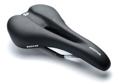 Șa Bikefun Cortina negru alb Vl-4212/Wht