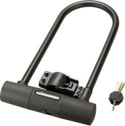 Lacăt Bikefun Full Back 3 antifurt tip U 180x320 mm cu suport