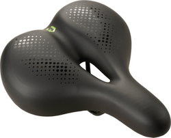 Șa Bikefun Siena Comfort trekking negru Memory Foam - D392Mf
