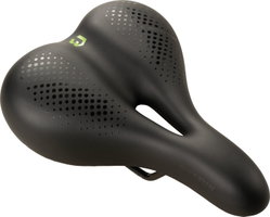 Șa Bikefun Ravenna Comfort trekking negru Memory Foam - D391Mf