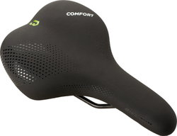 Șa Bikefun Lausanne Comfort trekking damă negru Memory Foam - D225Q