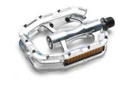 Pedale Bikefun Sole Trekking corp unic alu argintiu - C336Sil