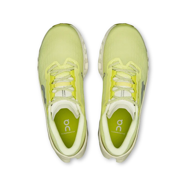 Pantofi alergare On Cloudmonster 3 W - amortizare maximă sosea - Limelight | Seedling