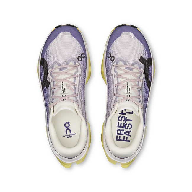 Pantofi alergare On Cloudmonster 3 Hyper W - lila/galben | super trainer
