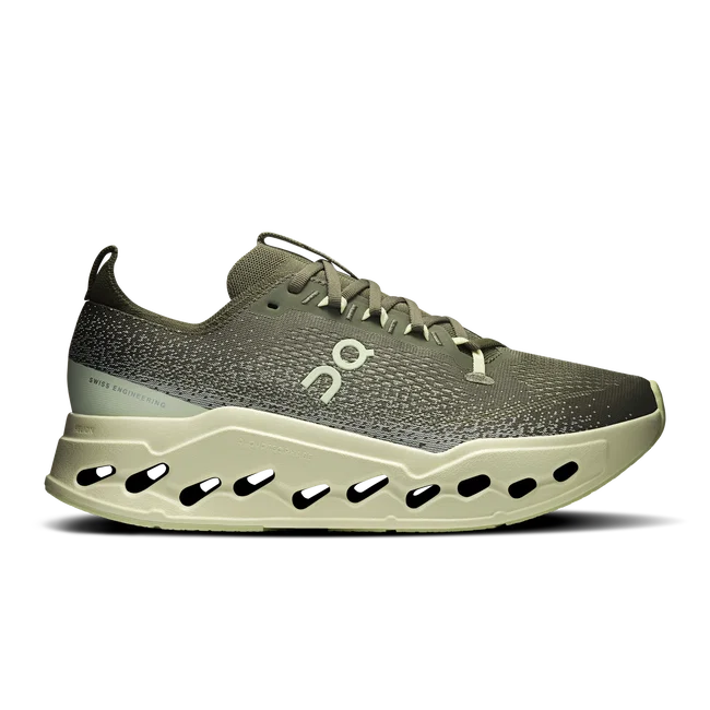On - pantofi alergare - Cloudsurfer Max - Ivory | Honeydew - Olive | Seedling