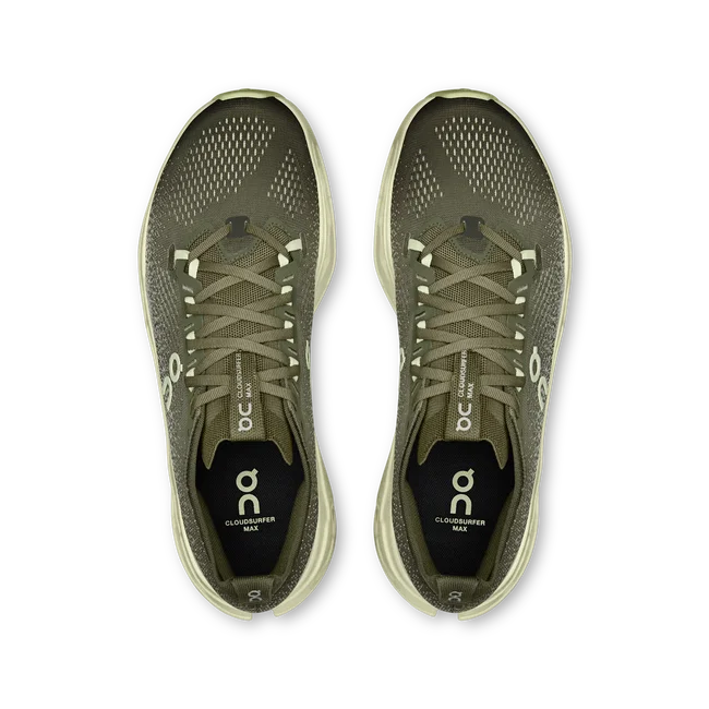 On - pantofi alergare - Cloudsurfer Max - Ivory | Honeydew - Olive | Seedling