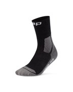Șosete compresie hiking CEP Hiking Light Cushion Mid Cut W - negru/gri