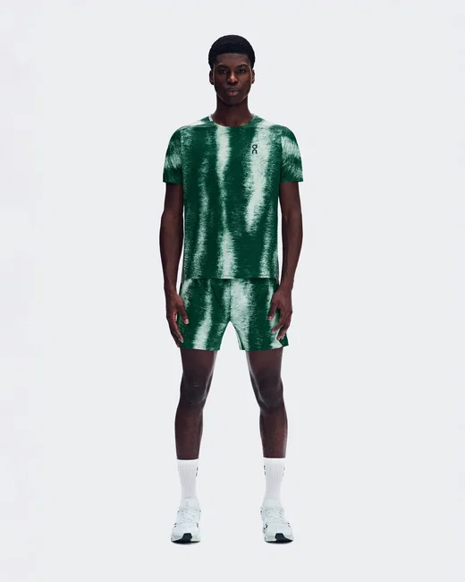 Tricou tehnic On Performance-T Terra - verde Cove | Kaitoke | alergare