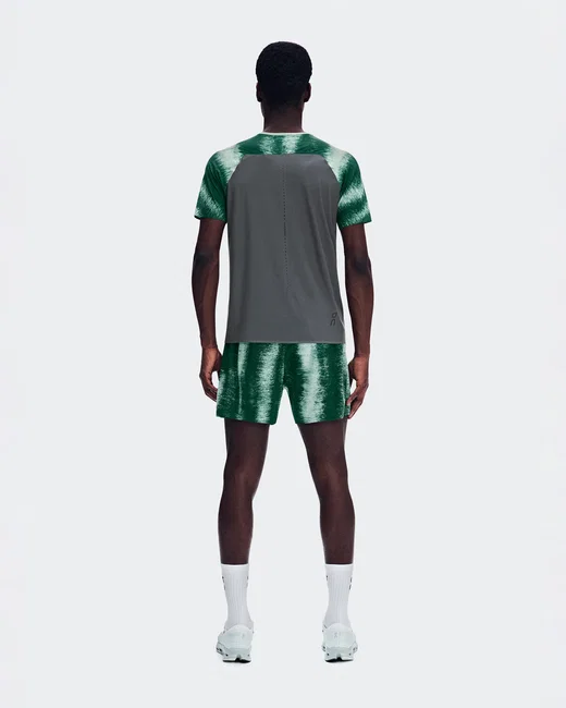 Tricou tehnic On Performance-T Terra - verde Cove | Kaitoke | alergare