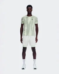 Tricou tehnic On Performance-T Terra - verde Seedling | Tin | alergare