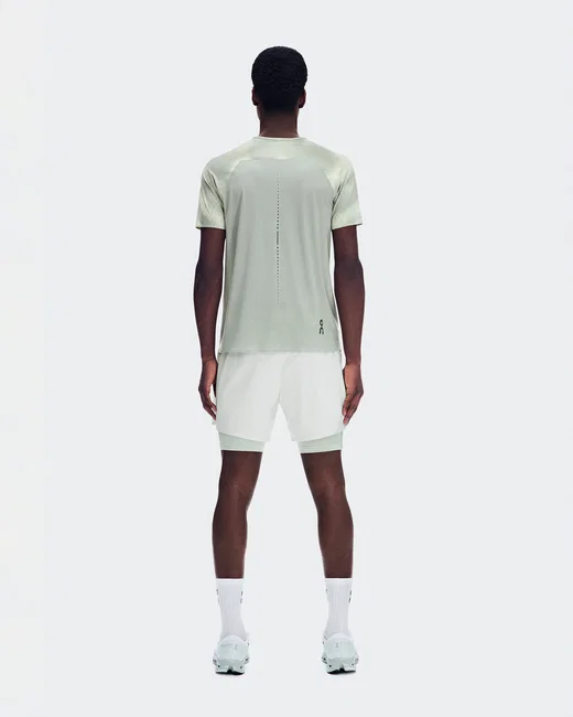 Tricou tehnic On Performance-T Terra - verde Seedling | Tin | alergare