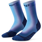 Șosete compresie CEP Run Gradient Mid Cut 5.0 - albastru | alergare