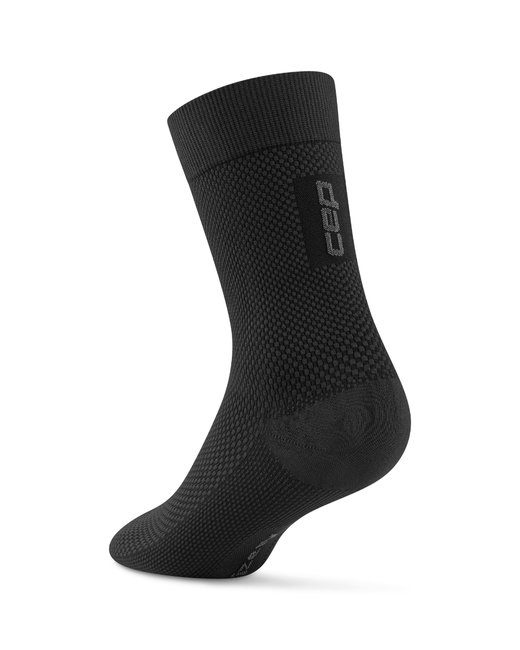 Șosete compresie CEP Core Business 3.0 Mid Cut W - negru | recuperare