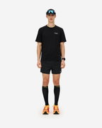 Tricou alergare CEP Core Run Short Sleeve - negru | respirabil
