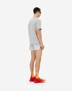 Tricou alergare CEP Core Run Short Sleeve - gri deschis | respirabil