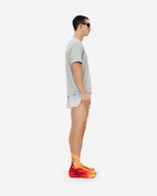 Tricou alergare CEP Core Run Short Sleeve - gri deschis | respirabil