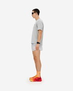 Tricou alergare CEP Core Run Short Sleeve - gri deschis | respirabil