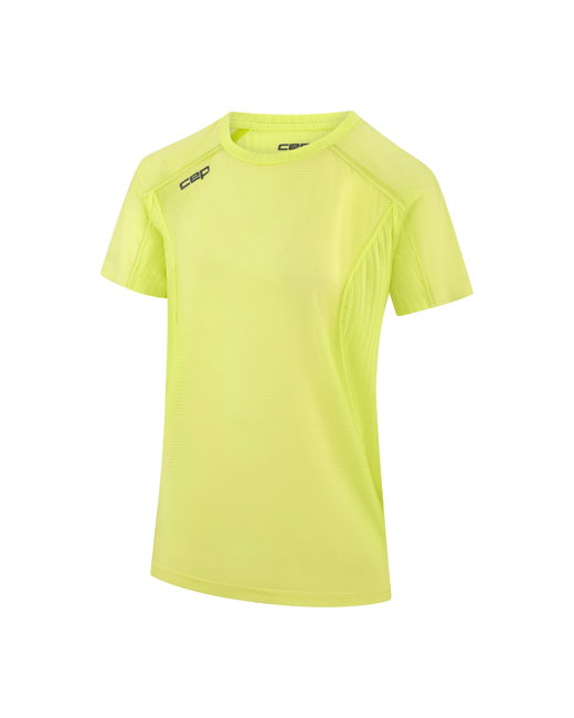 Tricou alergare CEP Pro Run Ultralight W | ultraușor - lime