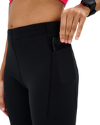 Colanți compresie CEP Core Run Compression W | vizibilitate sporită - black